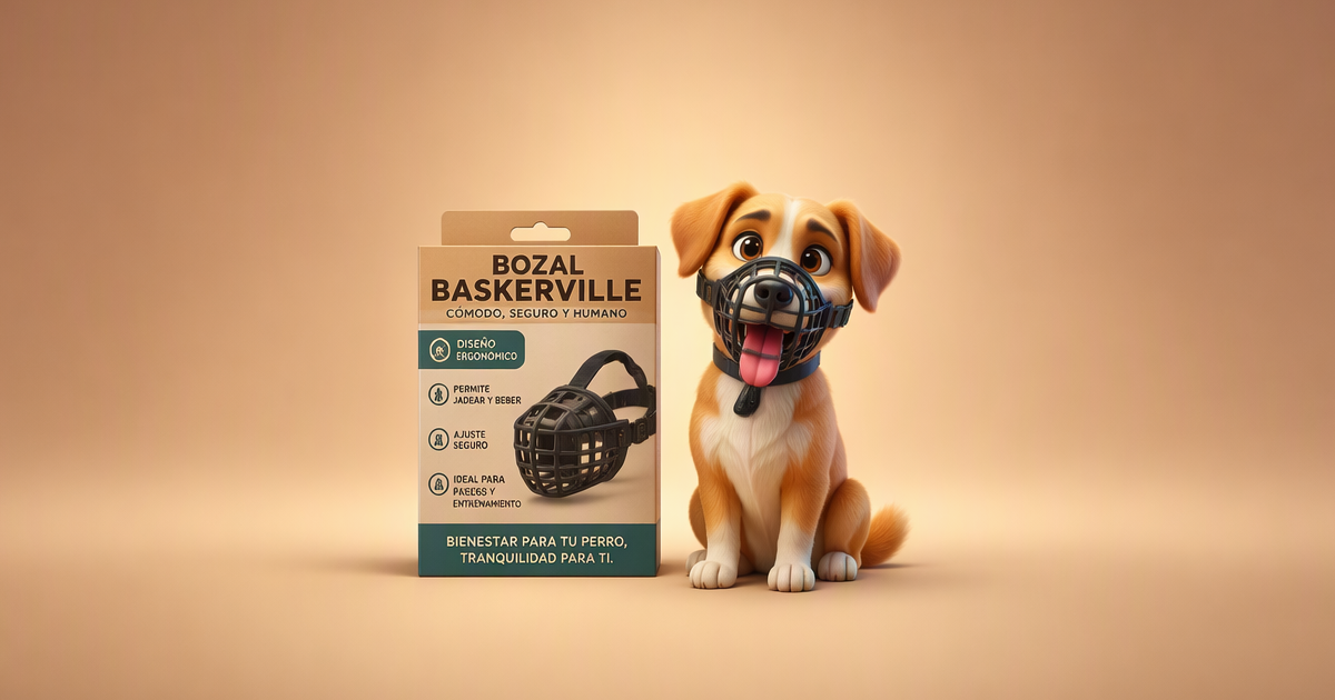Tipos de bozales para perros: cesta, tela y oclusivo