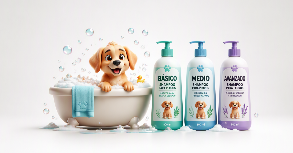 Comparativa de champús hipoalergénicos para perros