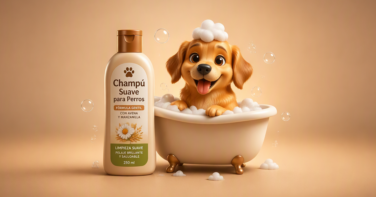 Ingredientes recomendados y a evitar en champús para perros