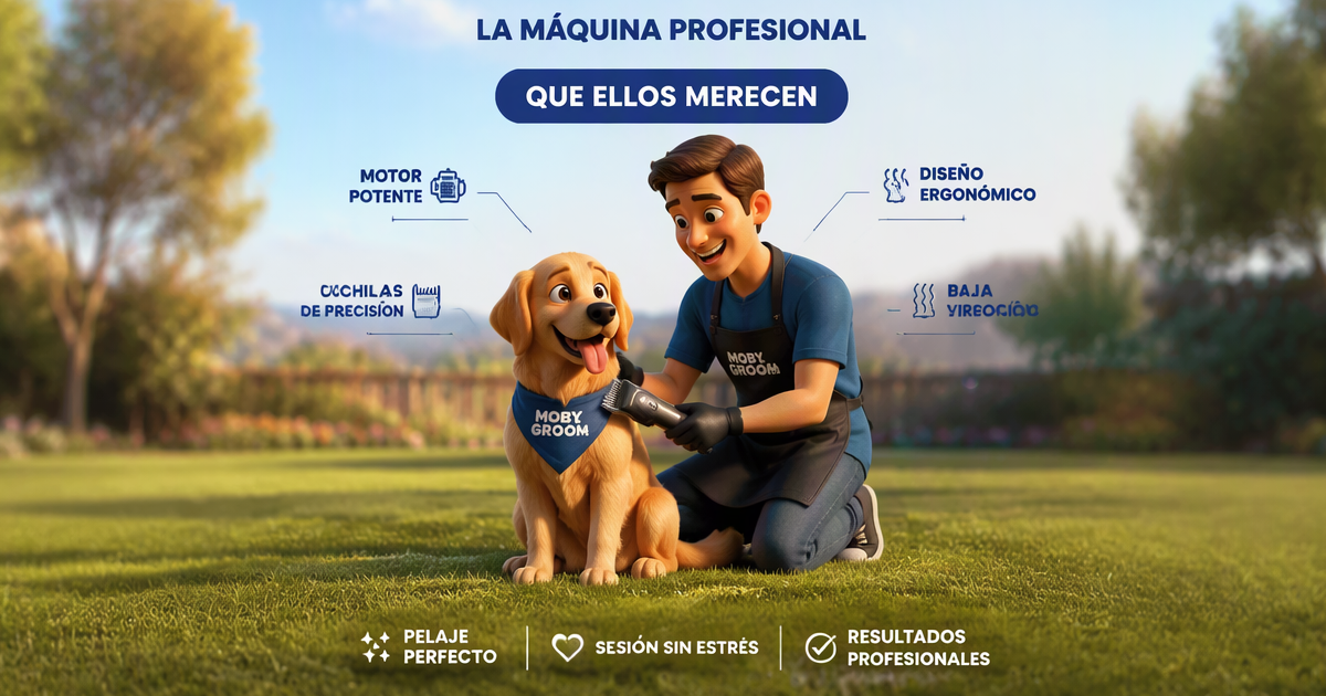 Uso seguro de un cortapelos para perros en casa paso a paso