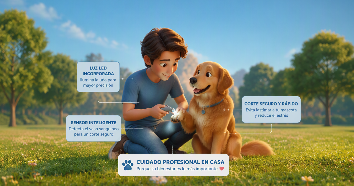Cómo usar el cortaúñas con sensor LED
