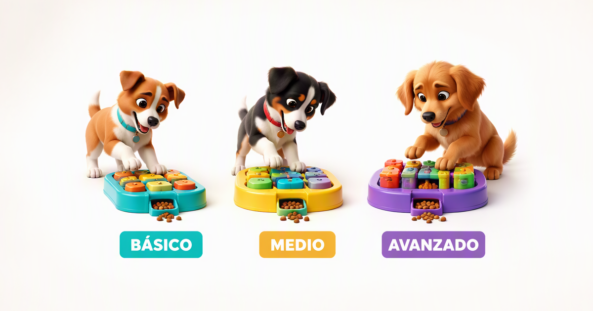 Comparativa de juguetes de inteligencia para perros
