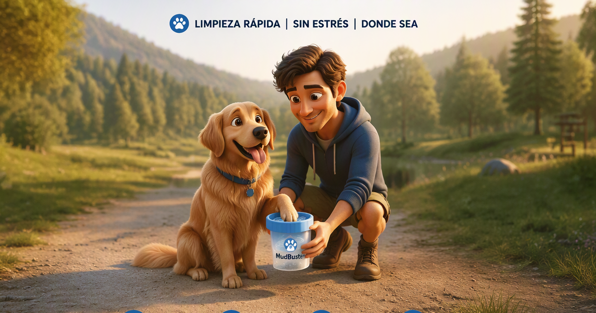 Protocolo de limpieza de patas post-paseo