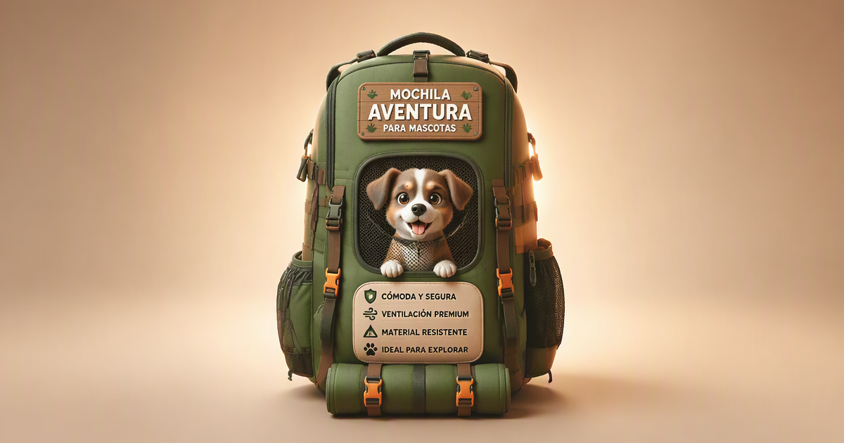 Tipos de mochilas de transporte para mascotas