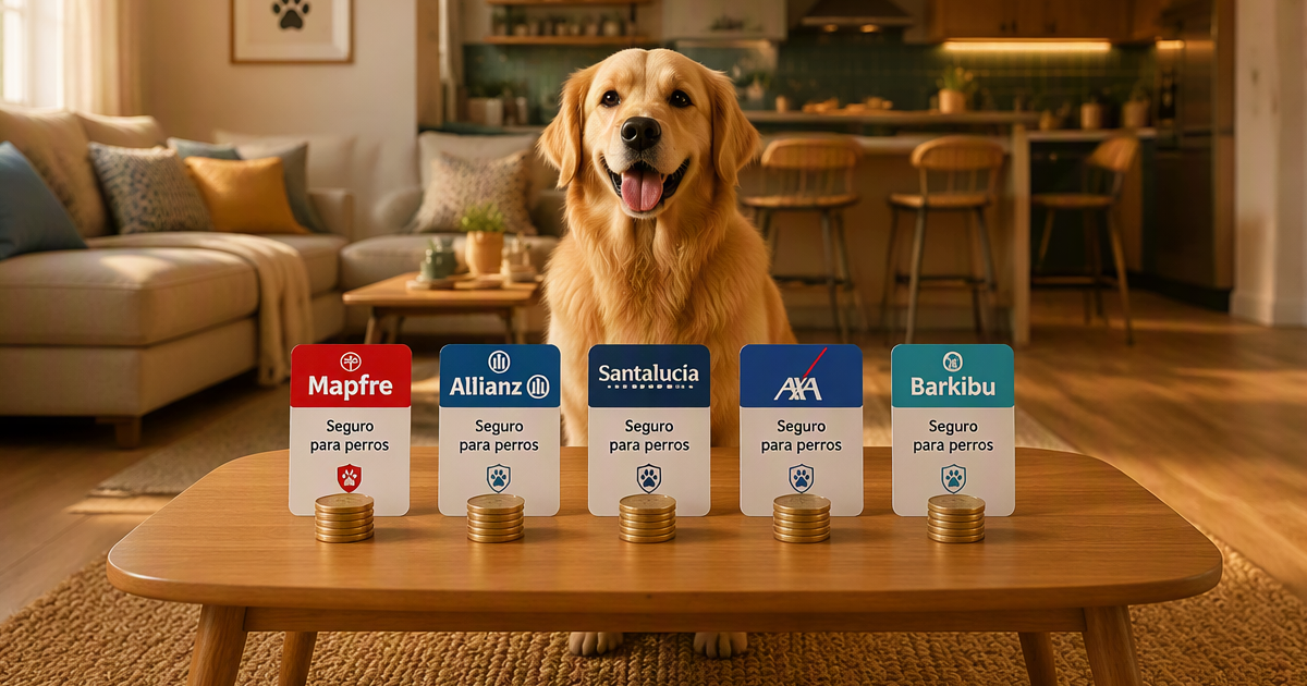 Mejores Seguros Perros España 2026: Comparativa Completa