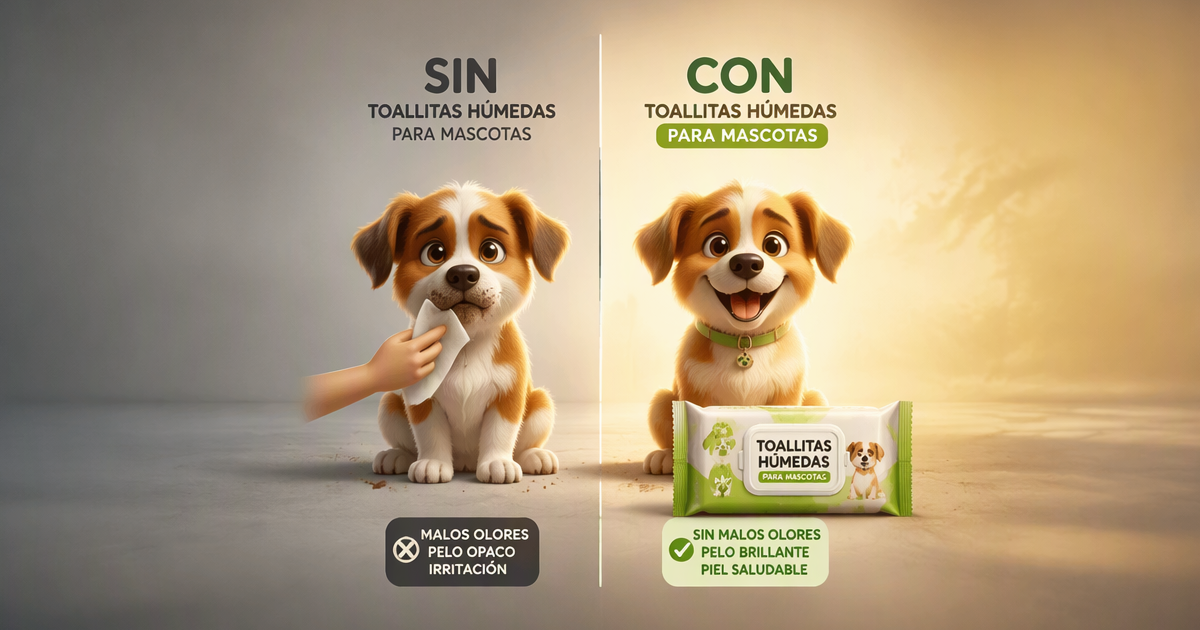 Ingredientes seguros y a evitar en toallitas para mascotas