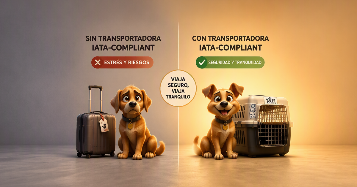 Transporte mascotas avion normativa IATA Ley 7/2023 Espana — bienestar animal obligaciones propietario