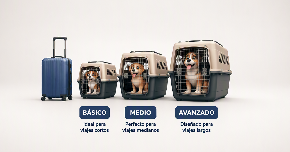 Comparativa transportines IATA avion perros gatos Espana 2026 — Ferplast Trixie Marchioro Bama tabla