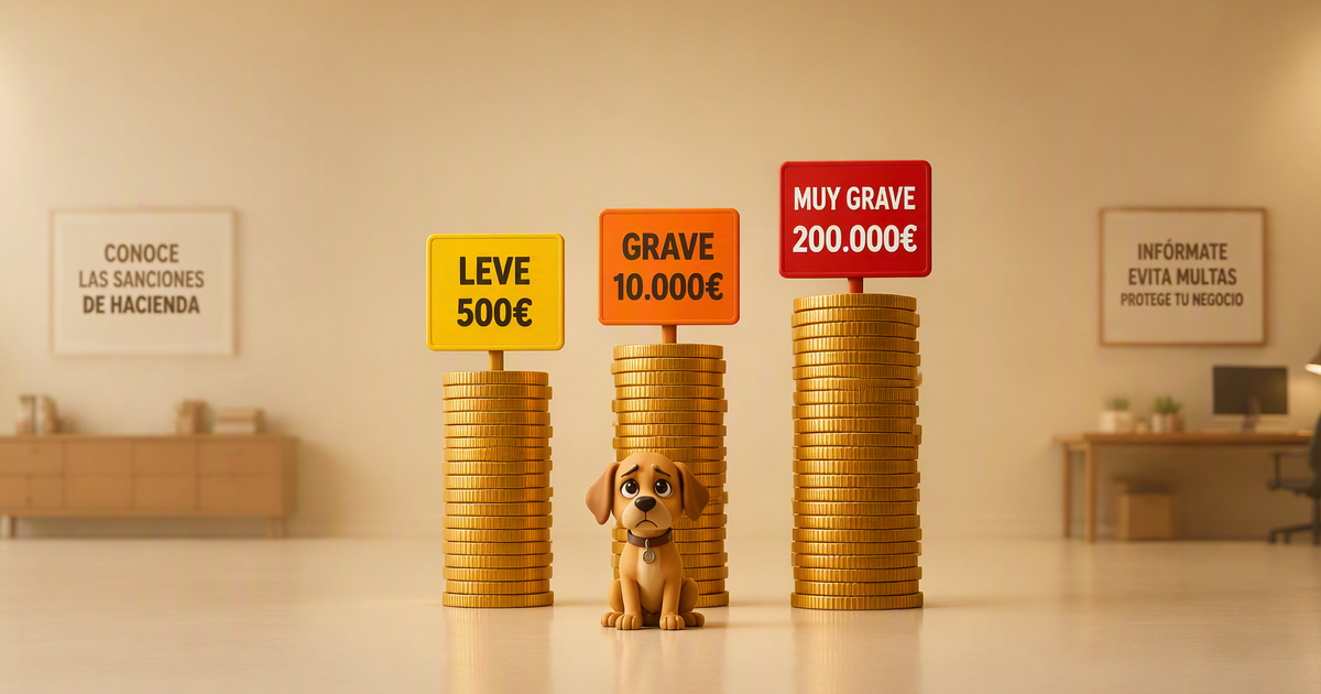 Cuantías multas por no tener seguro de perro en España 2026 — infracciones leve, grave y muy grave Ley 7/2023