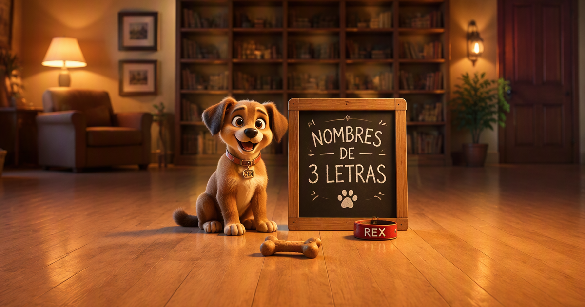 Ciencia nombres cortos para perros de 3 letras 2026 España — Max Rex Leo 1 sílaba respuesta neural entrenamiento refuerzo positivo etología canina fácil recordar