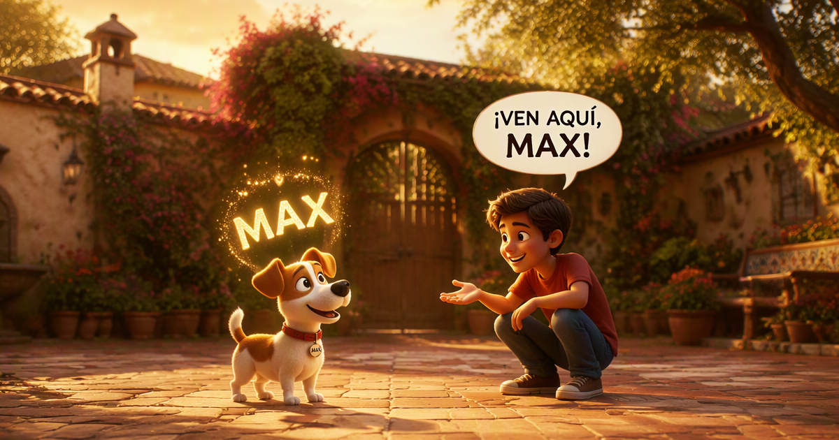 Elegir nombres cortos para perros de 3 letras según raza y tamaño España 2026 — Rex Pastor Alemán Max Labrador Leo Golden Retriever Ace Bulldog Sky Husky Nox Rottweiler Fox Spitz