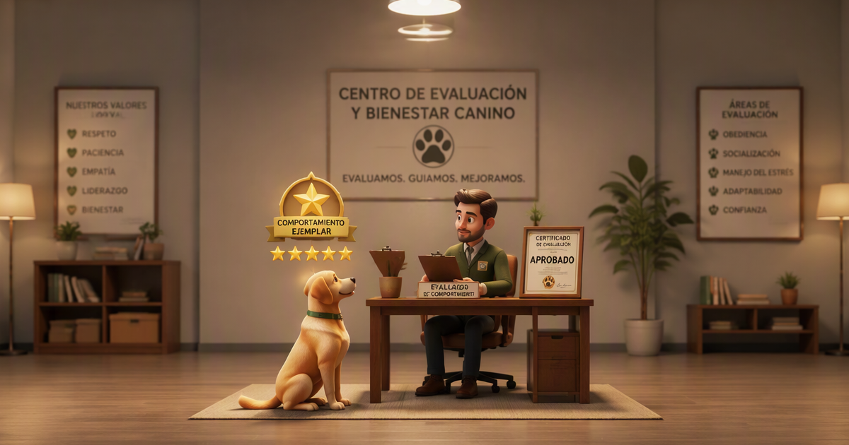 Test de sociabilidad para perros en España — evaluación conductual oficial Ley 7/2023